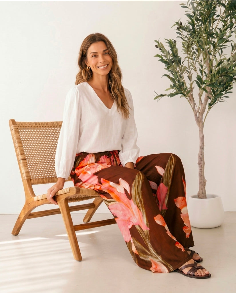 In Bloom Wide Leg Pant