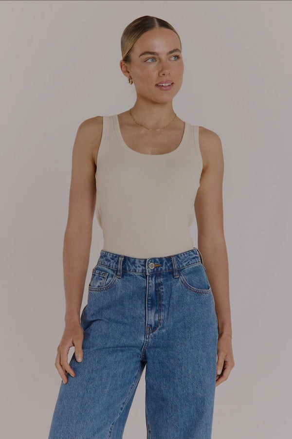 F&N Classic Tank (Cream)