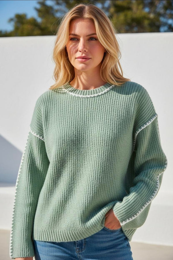 Tilly Jumper - Sage