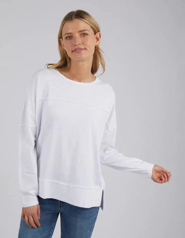Jayne Throw On Top - White