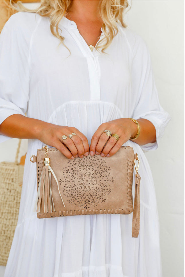Mandala Clutch