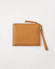 Juju & Co Large Flat Pouch - Tan