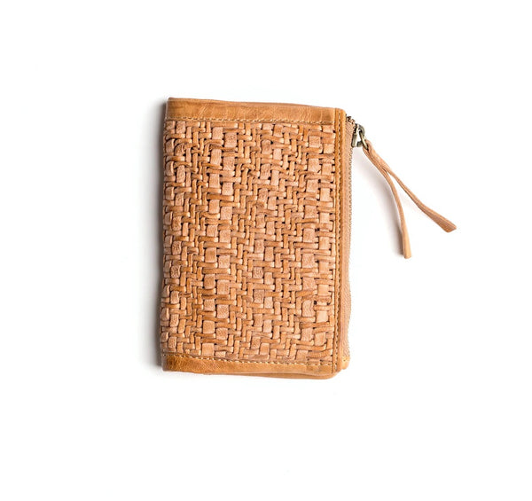 Hut Small Wallet - Natural